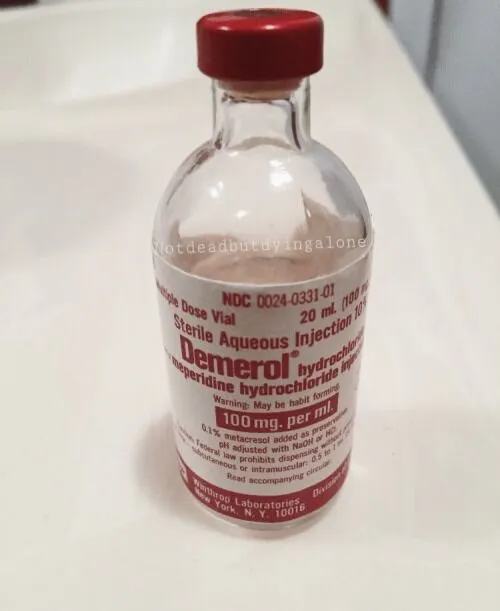 Demerol 100mg per ml overnight shipping